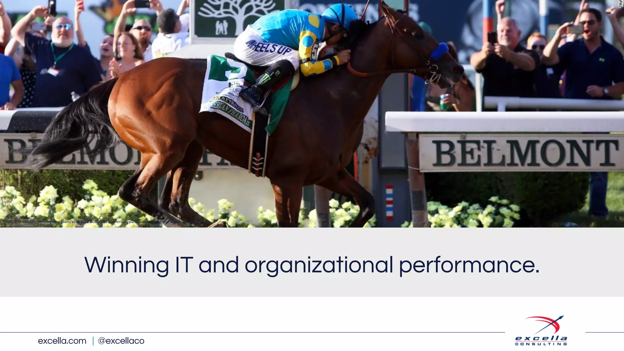 excella.com | @excellaco
Winning IT and organizational performance.
http://i2.cdn.cnn.com/cnnnext/dam/assets/150606190815-american-paharoah-crossing-line-super-169.jpg
 