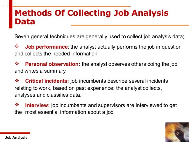 How can you collect and analyze data?