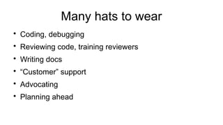 Running an open source project - what is it really like | PPTX