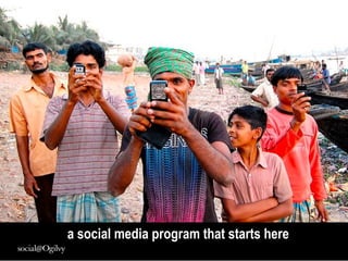 A a social media program that starts here
 