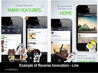 7
Example of Reverse Innovation - Line
 