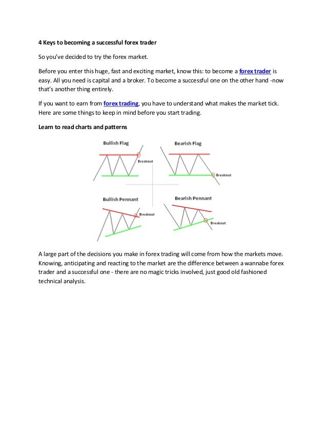 I am a successful forex trader