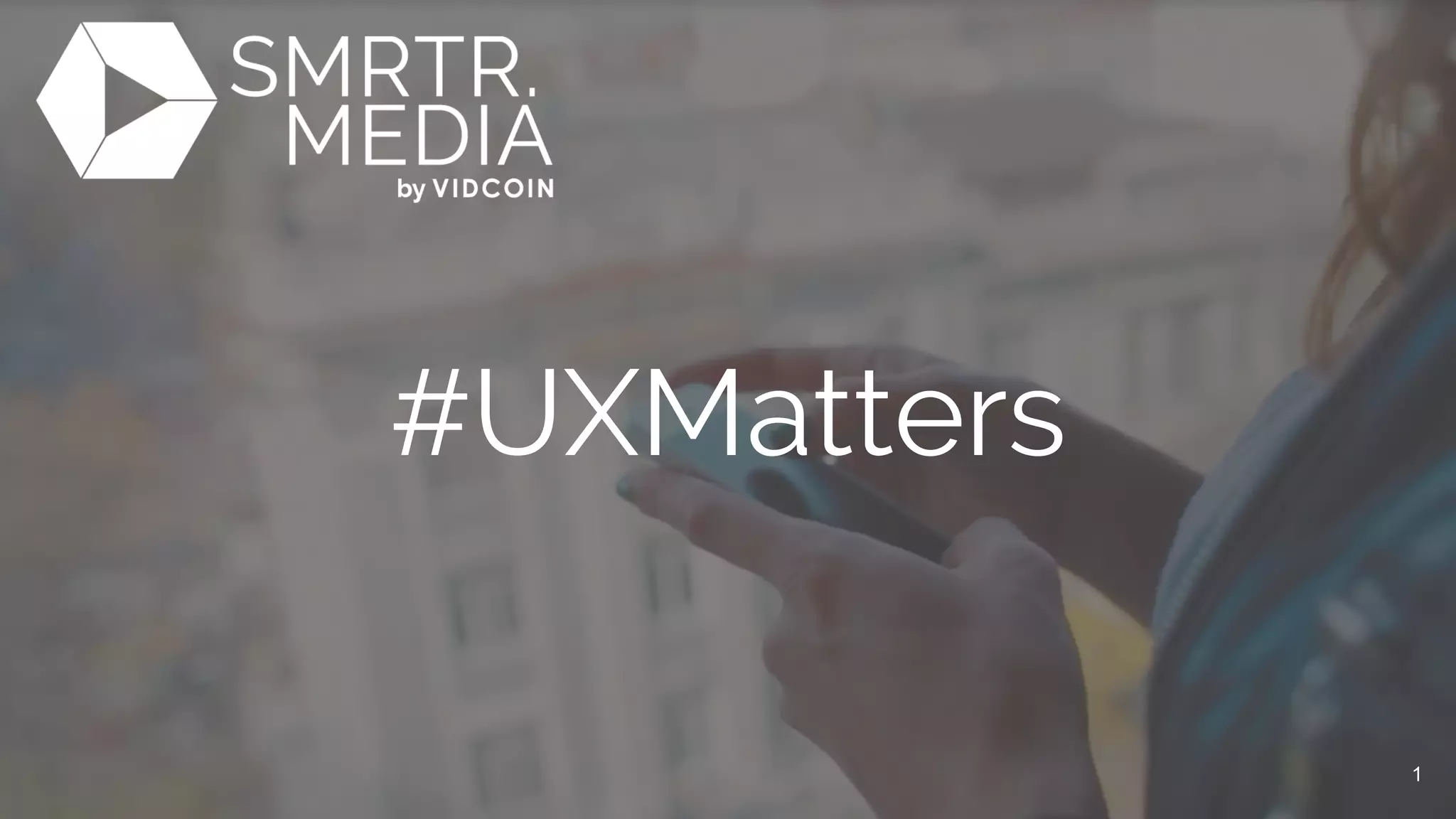#UXMatters
1
 