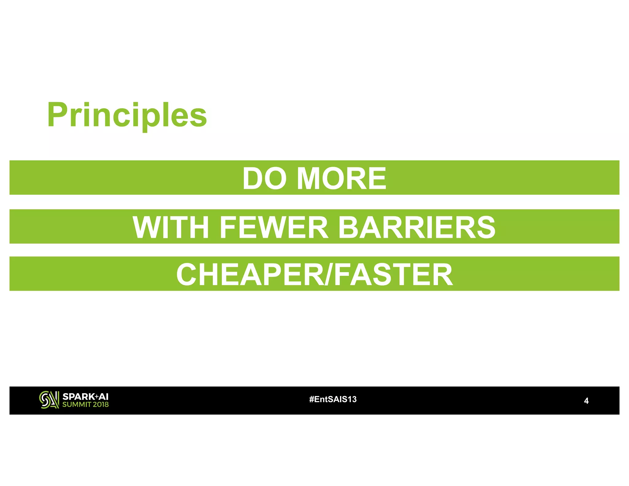 • Expand Capabilities
• Increase Flexibility
• Optimize Cost/Performance
Principles
4#EntSAIS13
DO MORE
WITH FEWER BARRIERS
CHEAPER/FASTER
 