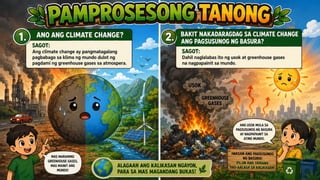 Mga Programa at Pagkilos ng Iba't Ibang Sektor para sa Pangangalaga ng Kapaligiran