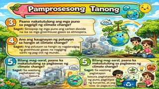 Mga Programa at Pagkilos ng Iba't Ibang Sektor para sa Pangangalaga ng Kapaligiran