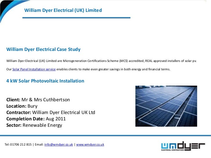 Domestic Solar Panel Installation