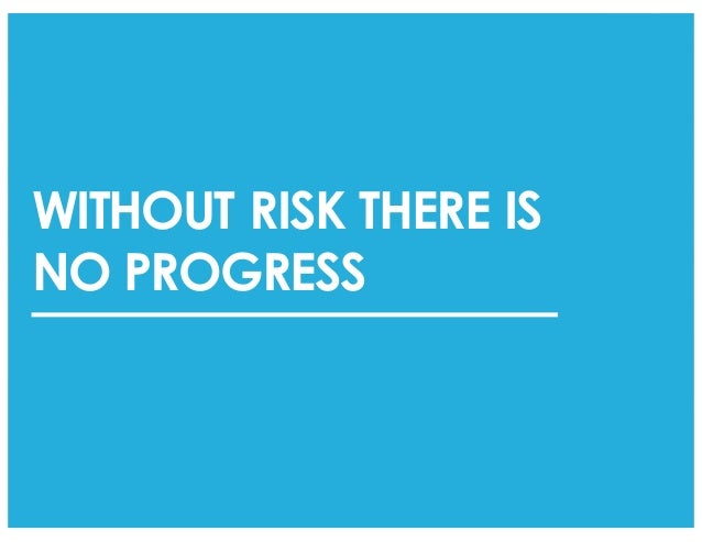 Image result for risk and progress