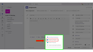Learning Accelerators in Microsoft Teams | PPTX