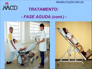 TRATAMENTO: - FASE AGUDA (cont.) -  