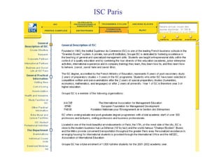 ISC Paris 