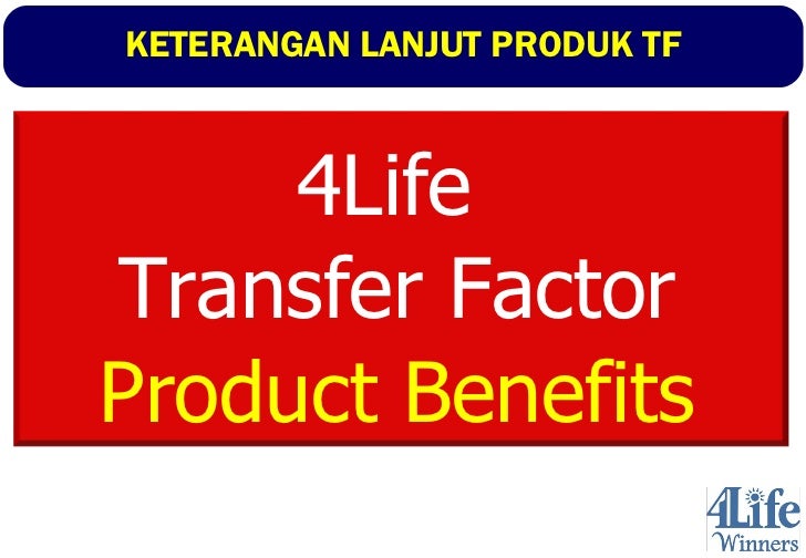 4life Transfer Factor Product Benefits