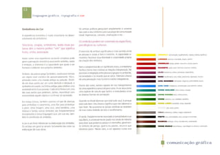 13
     linguagem gráfica . tipografia e cor




                                            comunicação gráfica
 