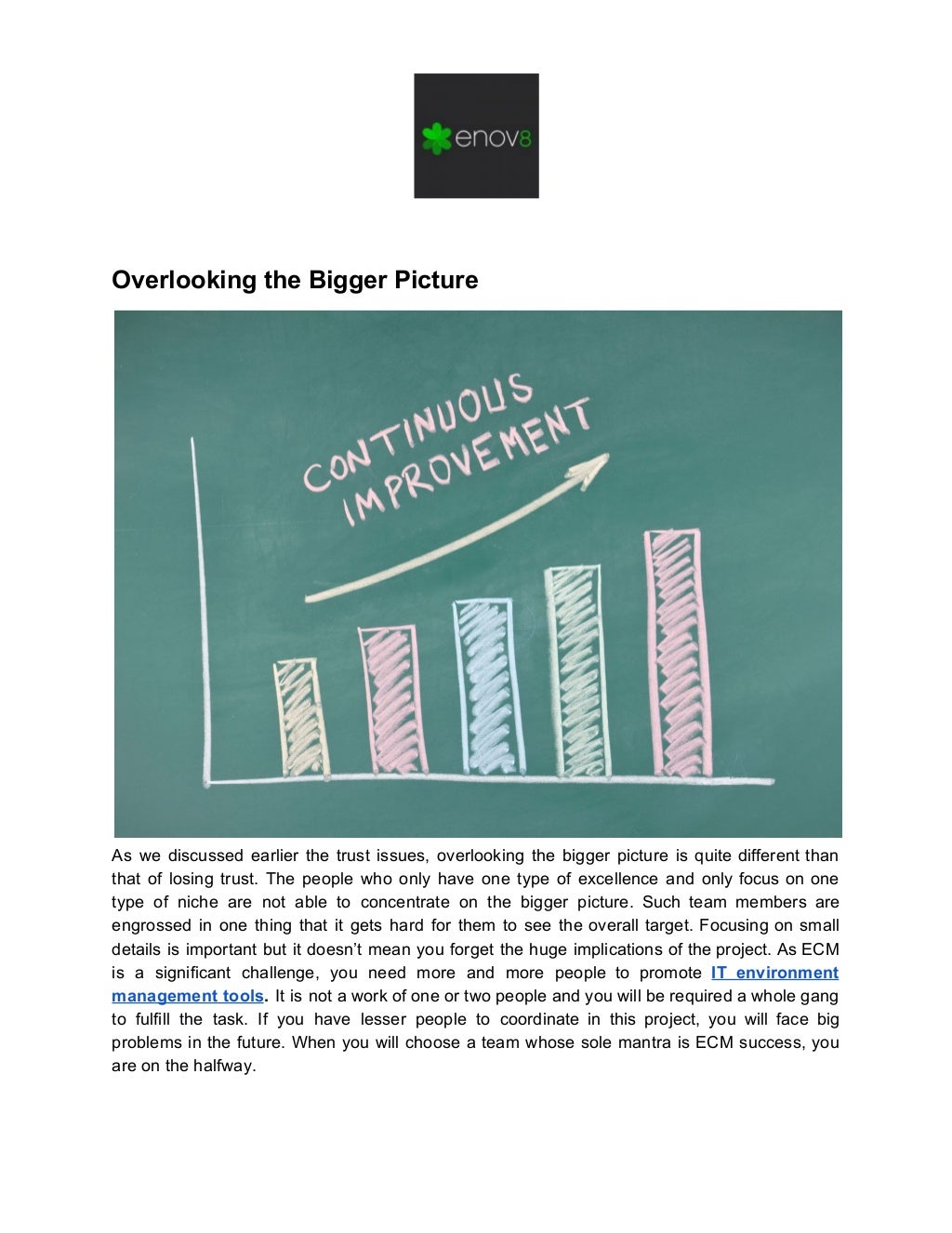 4 Major Drawbacks In Enterprise Configuration Management