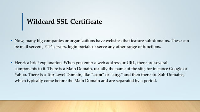 4 Major Reasons for Big Organizations to Have Wildcard SSL Certificates ...