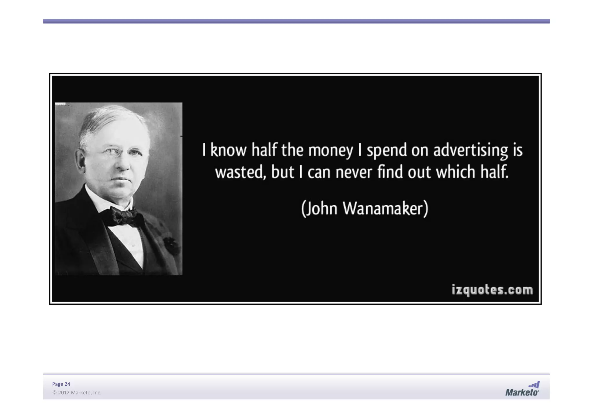 Page	
  24	
  
©	
  2012	
  Marketo,	
  Inc.	
  	
  
 