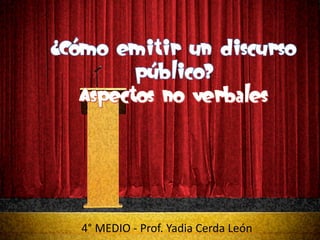 4° MEDIO - Prof. Yadia Cerda León
 