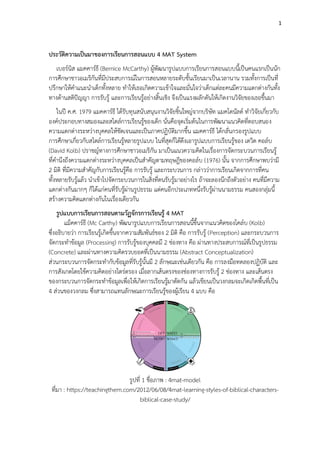 4 MAT Leaning System DOC | PDF