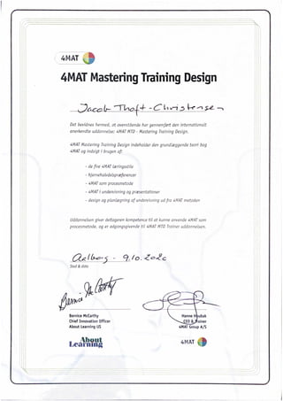 4MAT certification