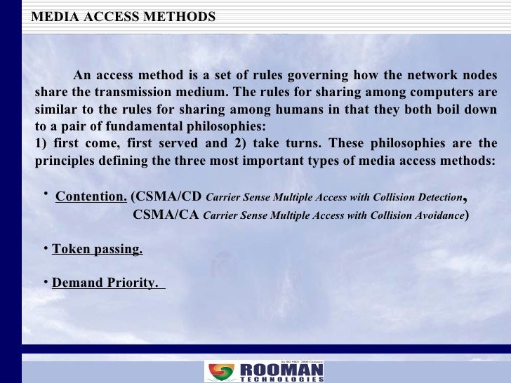 Media Access Methods
