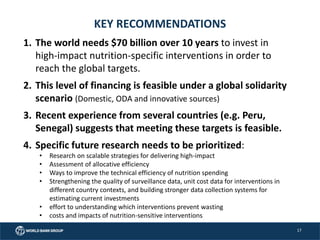 An investment framework for nutrition | PDF