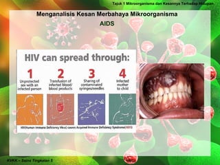 4 menganalisis kesan merbahaya mikrooganisma | PPT