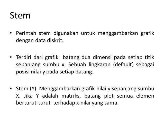 4 Menggambar Grafik Fungsi Dengan Matlab