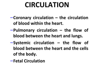 ppt on human circulatory system  Slide 28