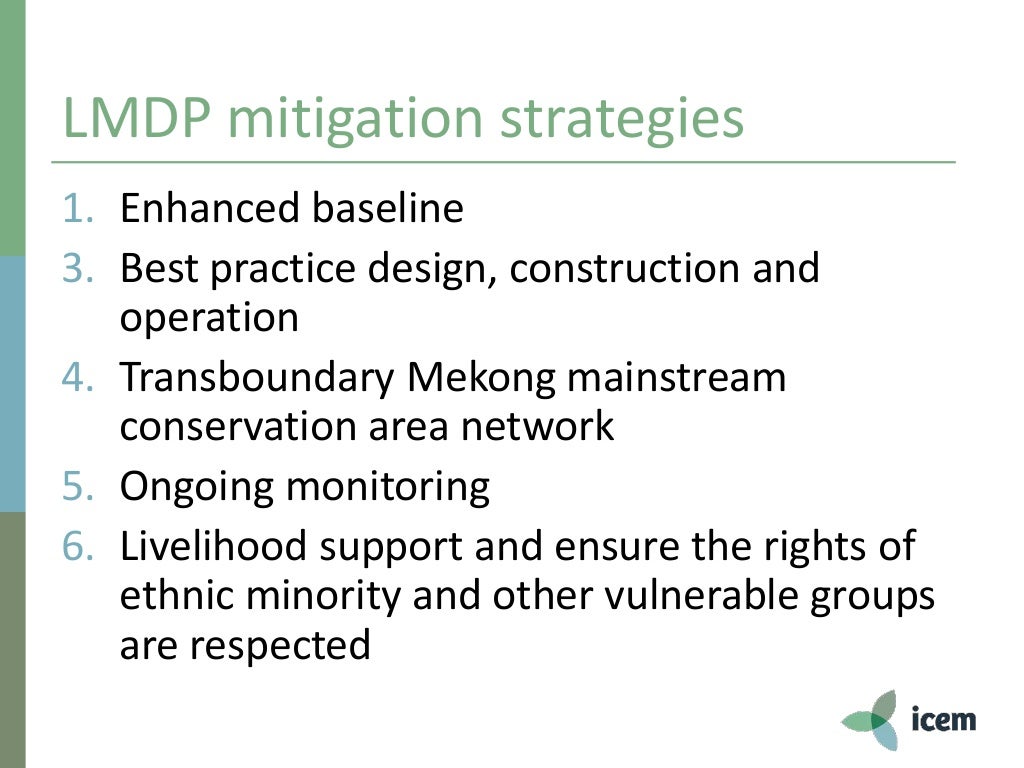 Presentation 4 Mitigation Strategies