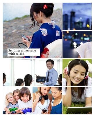 Sending a message
with AT&S
 