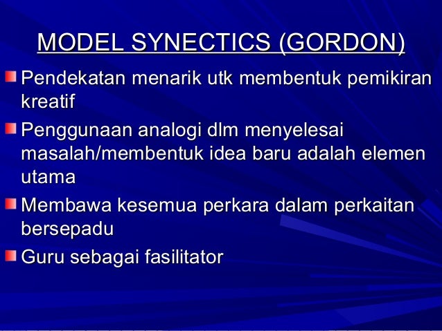 4 model pengajaran