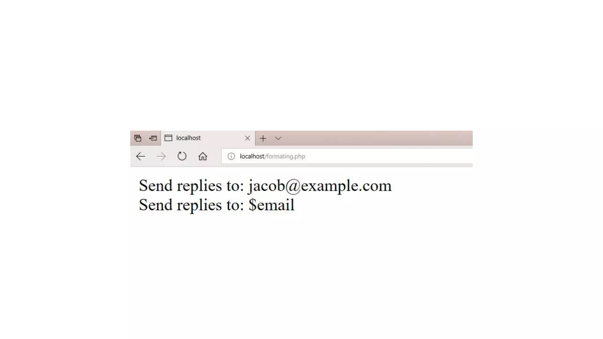 Text and Numbers (Data Types)in PHP