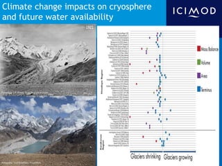 Climate change impacts on cryosphere
and future water availability

 