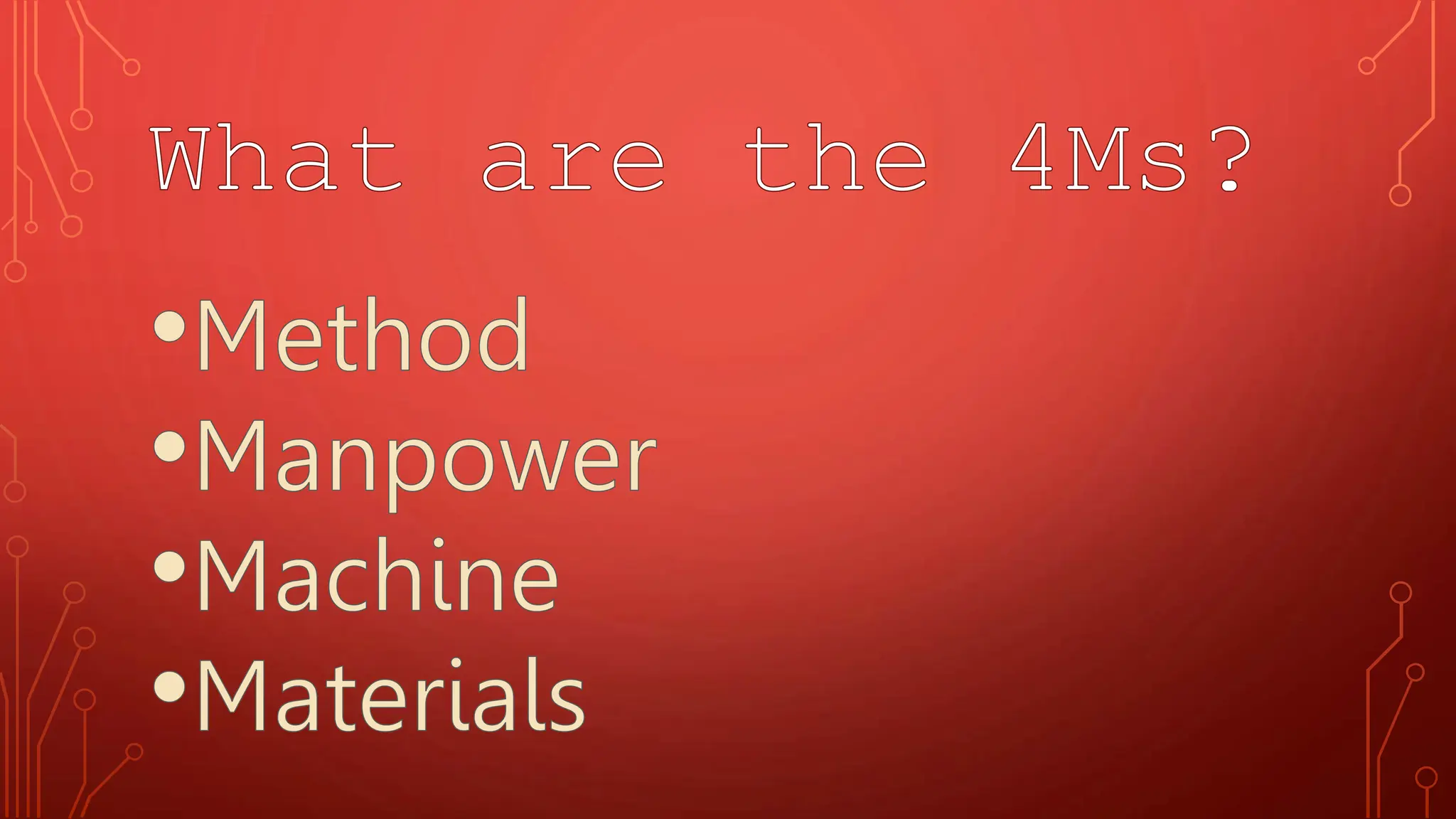 4ms of operation pptx entrepreneurship powerpoint slide pptx
