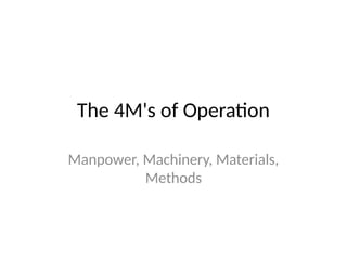 4Ms_of_Operation_Presentation.pjbhvgfptx | PPTX