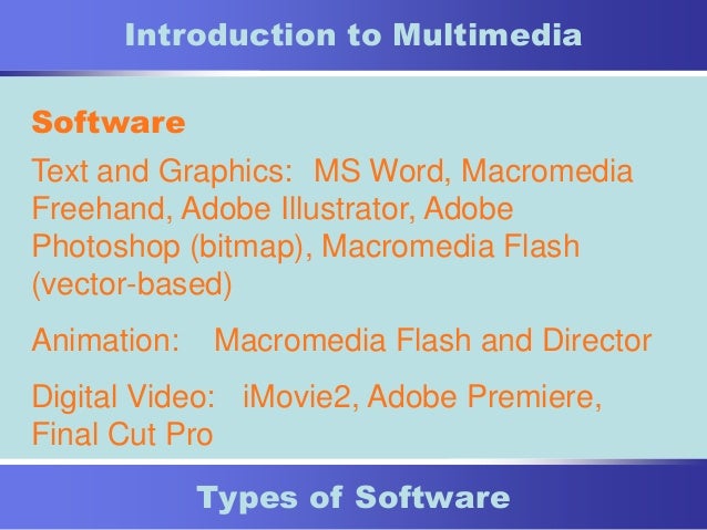 4 multimedia basics