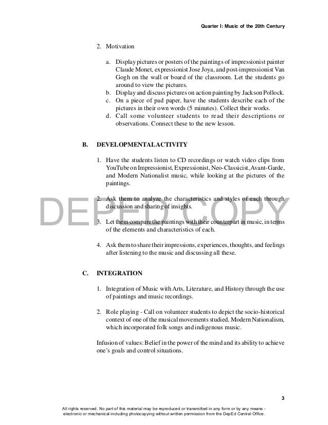 Music Grade 10 Tg Quater 1