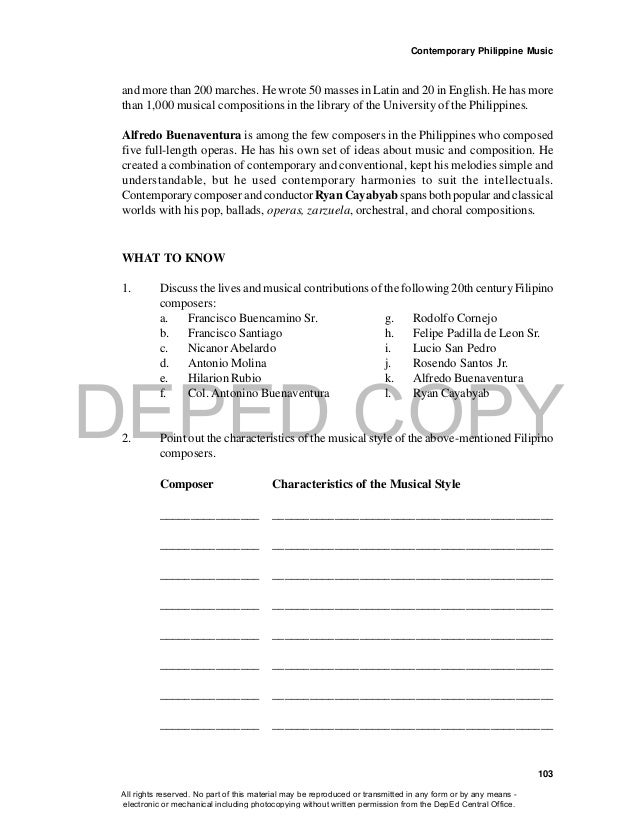 of ryan cayabyab 3 composition 10 material music quarter 3 learners