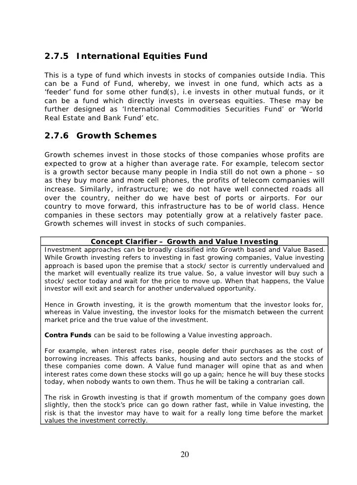 4 Mutual Funds