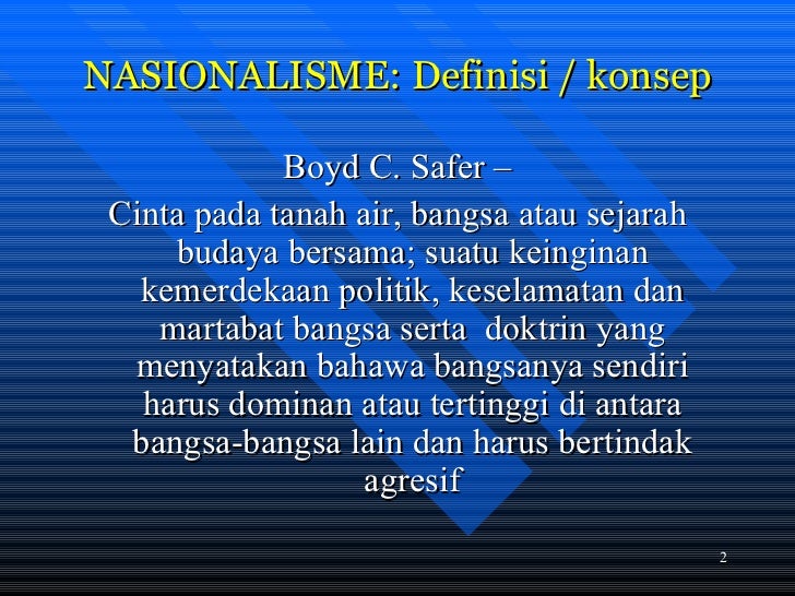 4 Nasionalisme