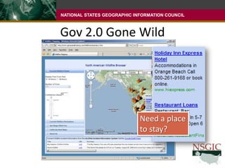 Gov 2.0 Gone WildNeed a place to stay?