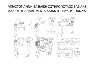 ΜΠΑΣΤΟΓΙΑΝΝΗ ΒΑΣΙΛΙΚΗ ΣΩΤΗΡΟΠΟΥΛΟΣ ΒΑΣΙΛΗΣ
ΛΑΛΙΩΤΗΣ ΔΗΜΗΤΡΙΟΣ ΔΙΑΜΑΝΤΟΠΟΥΛΟΥ ΙΩΑΝΝΑ
 