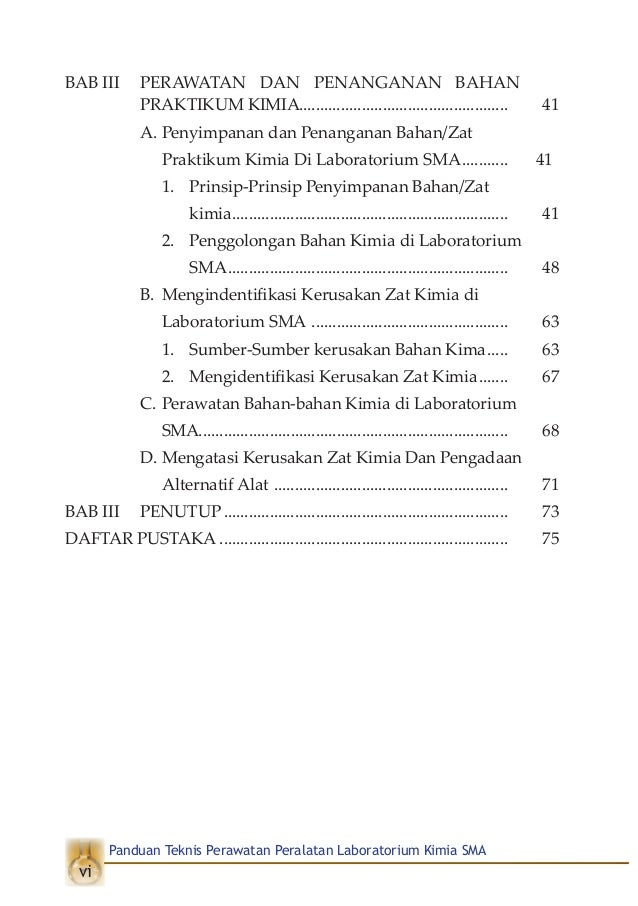 Buku Perawatan Alat Lab Kimia