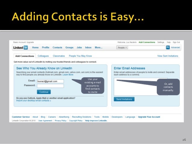 email in linkedin email in linkedin