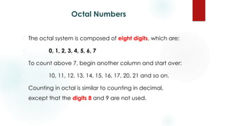 Octal Pattern 4 octal & Hexadecimal-1 (1).pptxxxxxxxxx | PPTX