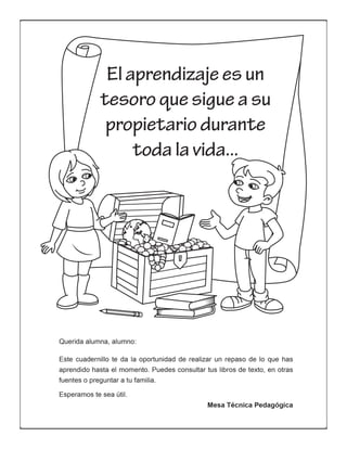 2
Autorizado para su reproducción gratuita.
Derechos Reservados. GOB. EDO. SEECH. MESA TÉCNICA PEDAGÓGICA.
 