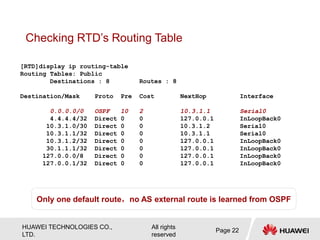 4) ODC112012 OSPF Special Areas ISSUE1.00.ppt