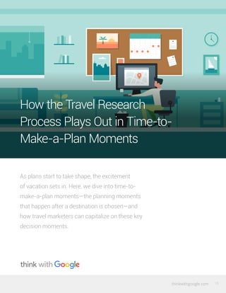 thinkwithgoogle.com 15
As plans start to take shape, the excitement
of vacation sets in. Here, we dive into time-to-
make-...