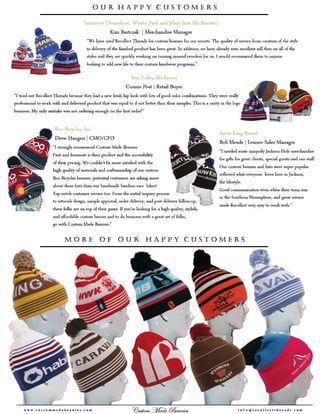 My Custom Logo Brand Beanie with Pom