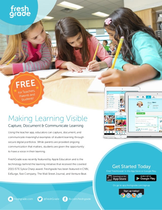 four page brochure